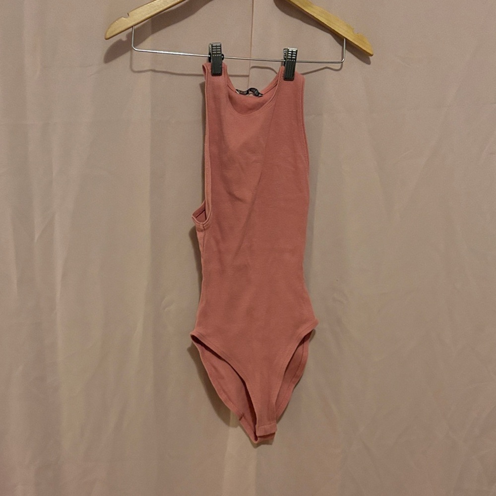 Zara Pink Bodysuit for Women